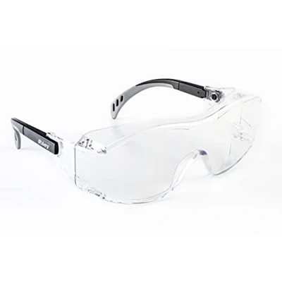 Image of Riley Tilla Safety Glasses for Work Anti Fog and Scratch Adjustable UV 400 Protective Clear