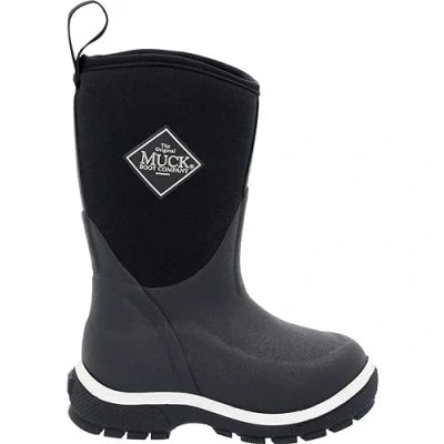Image of Muck Boot Unisex Child Element Knee High Boot, Black, 10 Little Kid