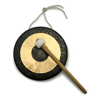 Image of Original Tam Gong/Whood Chau Gong 20 cm Great Sound Including Wood / Cotton Mallet 7020