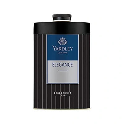 Image of Yardley London Elegance Deodorizing Talc for Men, 250g