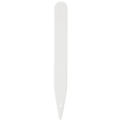 Image of Merriway® BH05682 (100 Pcs) White Plastic Plant Labels, 150 mm (6 Inch) Pack of 100 Pieces