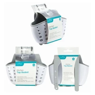 Image of Kitchen Tap Storage Caddy White By Ashley
