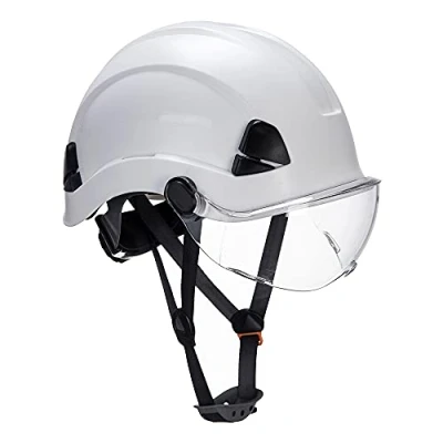 Image of Portwest Height Endurance Visor, Size: One Size, Colour: Clear, PA03CLR
