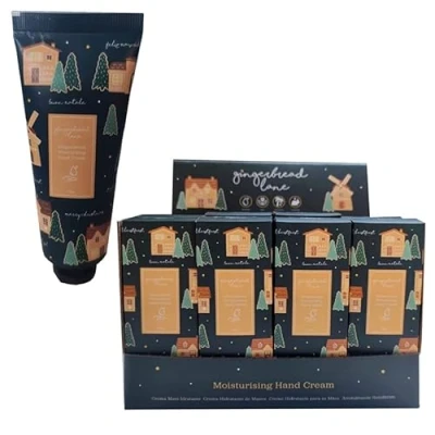 Image of Puckator XHANDC06 Christmas Gingerbread Lane Moisturising Hand Cream 75ml