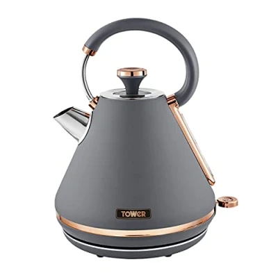 Image of Tower Cavaletto 1.7 Litre Kettle Pyramid Grey