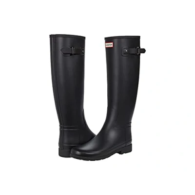 Image of Hunter Refined Women&#039;s Tall Waterproof Boots (Black, UK Size 7)