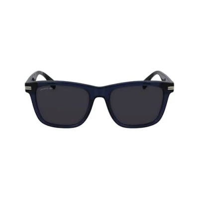Image of LACOSTE L6045S 410 TRANSPARENT BLUE 54/19/145 MALE Sunglasses