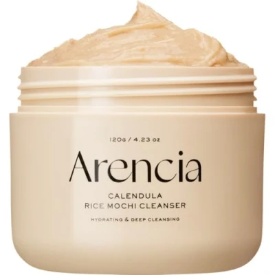 Image of Arencia Calendula Rice Mochi Fresh Cleanser Moisturizing, Brightening &amp; Deep Cleansing (120g)
