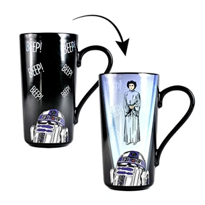 Image of Star Wars Thermal Mug Latte Leia Merchandising Cinema