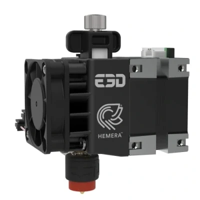Image of Genuine 24V E3D Rapid Change Revo™, Hemera XS 1.75mm Fully Loaded Upgrade Kit For 3D Printing. Brass Nozzles Sizes Included 0.25mm, 0.40mm, 0.60mm &amp; 0.80mm.