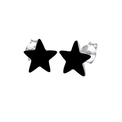 Image of Elli Earrings Ladies Stud Star Stylish in 925 Sterling Silver