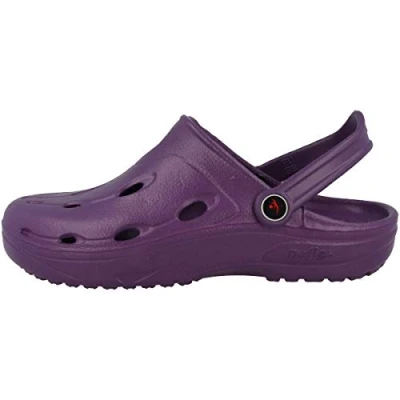 Image of chung shi Unisex&#039;s Dux Bio Clogs, Purple, UK 4