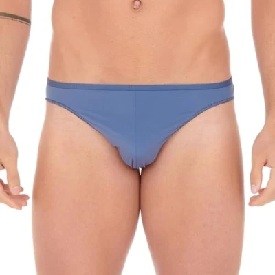 Image of HOM Plumes Briefs, Men&#039;s, Size: Large, Midblue