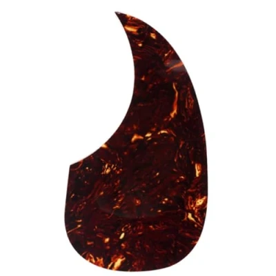 Image of Musiclily Self Adhesive Teardrop Acoustic Guitar Pickguard for Martin D28 Style guitar,Tortoise Shell
