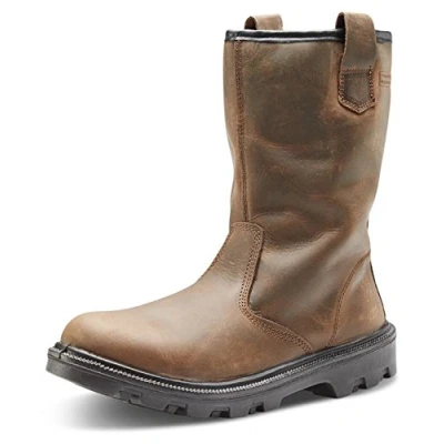 Image of Sherpa Dual Density Polyurethane Rubber Rigger Boot, Brown, 11 UK (46 EU)