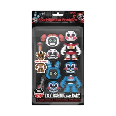 Image of Funko Five Nights At Freddy&#039;s (FNAF) Snap: Toy Bon Bonnie &amp; Baby 2Pk Collectable Vinyl Figure Gift Idea Official Merchandise Toys for Boys, Girls, Kids Adults