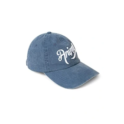 Image of Animal Sophia Womens Organic Coast Cap Lightweight &amp; Durable Cotton Headwear with Adjustable Snapback for Spring, Summer, Outdoors Trekking Navy