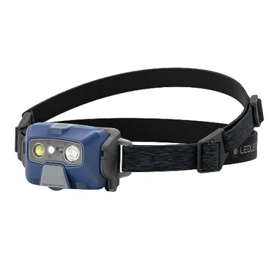 Image of Ledlenser HF6R Core Rechargeable Head Torch LED 800lm, 5 Modes, Adjustable Focus, USB C, Up to 60hrs Runtime, Red Light Mode, IP68 Waterproof, Headlamp for Hiking, Camping, Essential Outdoor