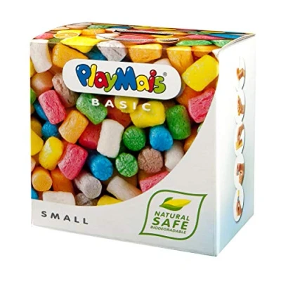 Image of PlayMais Basic Small Craft kit for Kids from 3 Years More Than 150 Colored Crafts Natural Toy stimulates Creativity &amp; Motor Skills Girls Boys Made in Germany