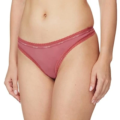 Image of Calvin Klein Women&#039;s Thongs, Red, M