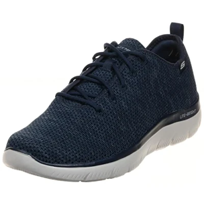 Image of Skechers Sport Summits Trainers navy, Men&#039;s, Size: 7, Navy Textile
