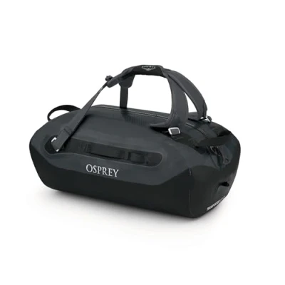 Image of Osprey Transporter Waterproof 40L Duffel Bag, Tunnel Vision Grey
