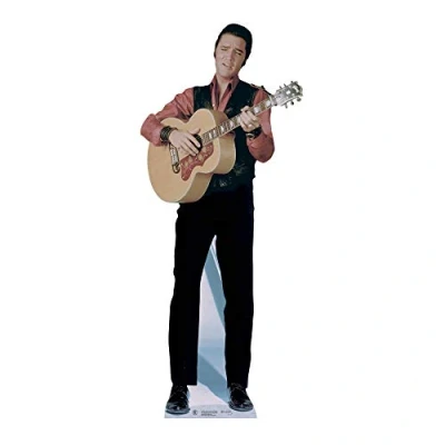 Image of Star Cutouts SC242 Elvis Singing Lifesize Cardboard Cutout