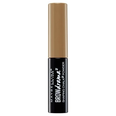 Image of Maybelline Brow Drama Shaping Chalk Powder, 1g, Dark Blonde
