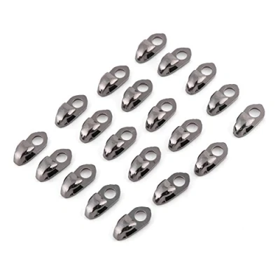 Image of 20Pcs Boot Hooks Shoe Lace Speed Eyelets Fittings with Rivets for Repair Camp Hike Climbing Leather Shoes