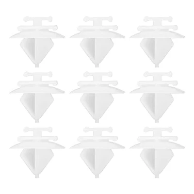 Image of eMagTech 30PCS Car Front Wheel Arch Flare &amp; Trim Moulding Clips 71775718 Compatible with Renegade 2014 2020 Plastic Side Body Strip Fasteners