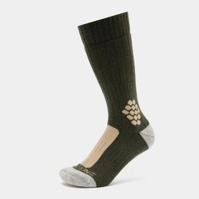 Image of SEALSKINZ Scarning Recycled Wool Mid Length Twisted Sock Cashmere Blend Outdoor Activties All Weather