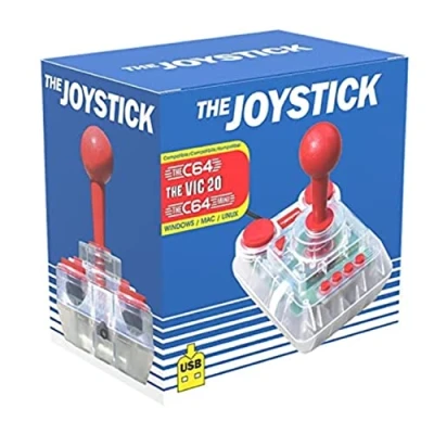 Image of The C64 Micro Switch Joystick Clear (Electronic Games)