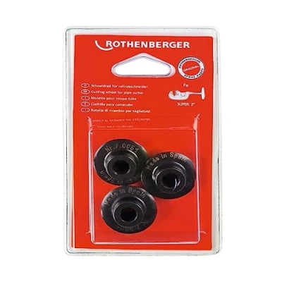 Image of Rothenberger 7.0051D 2 Inch Cutter Wheel for Steel Black (3 Piece)