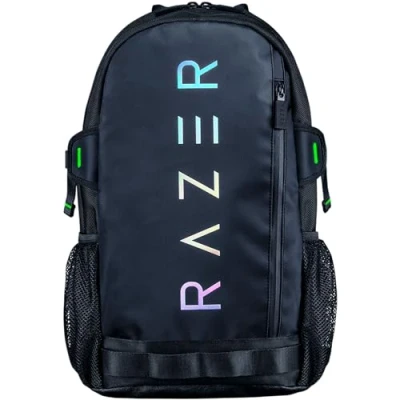 Image of Razer Rogue v3 16&quot; Gaming Laptop Backpack: Tear and Water Resistant Exterior Mesh Side Pocket for Bottles Dedicated Compartment Fits Up to 16 inch Laptops