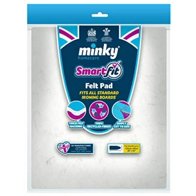 Image of Minky Thick Felt Pad, White, Large