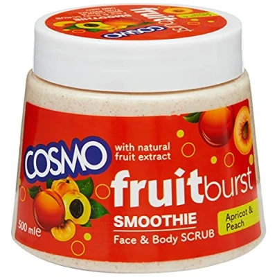 Image of Cosmo Fruitburst Apricot and Peach Scrub 500ml