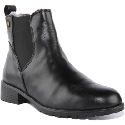 Image of Strive Windsor Women&#039;s Pull Elastic Gusset Chelsea Bt Ankle Boots (Black, UK 6)