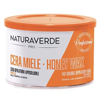 Image of Naturaverde Liposoluble Depilatory Wax with Pine Resin and Beeswax 400ml