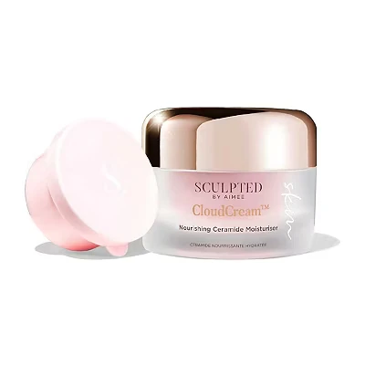 Image of Cloud Cream from Sculpted by Aimee Hydrating, Non Comedogenic Moisturiser with Ceramide, Shea Butter &amp; Hyaluronic Acid for Dehydrated Skin (Refill)