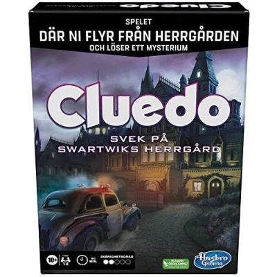 Image of Clue Treachery at Tudor Mansion, You Escape The Mansion and Solve a Mystery Family Board Game to Work Together, Games from 10 Years, 1 6 Players (Finnish)