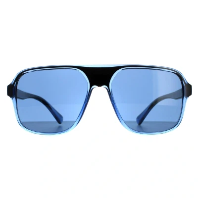 Image of Dolce&amp;Gabbana Sunglasses, Size: 57, Transparent/blue/black