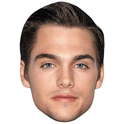 Image of Dylan Sprayberry (Stubble) Celebrity Mask, Flat Card Face, Fancy Dress Mask