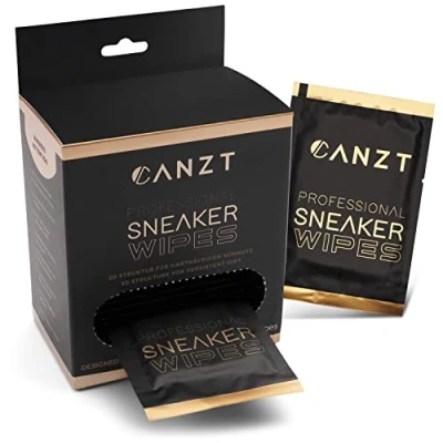 Image of Canzt Professional Sneaker wipes Premium cleaning for shoes &amp; sneakers 30 pieces