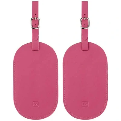 Image of PetrolScooter Distributed Go Travel Luggage &amp; Suitcase Tag PU Big Bag Case Bright Bold Pink