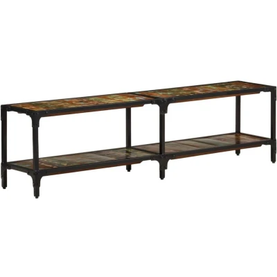 Image of vidaXL TV Cabinet 150x30x41 cm Solid Wood Reclaimed