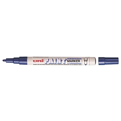 Image of Uni Ball 719457 PX 21 Fine Tip Permanent Marker Blue