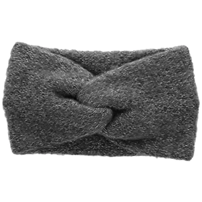 Image of PIECES Women&#039;s Pcpyron Headband Noos Bc, Dark Grey Melange/Detail: Silver Lurex, One Size Fits All