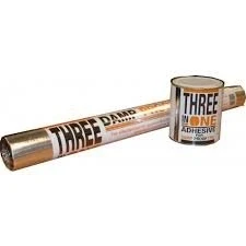 Image of Three In One Damp Foil 10 mt Including 2 x 500ml Adhesive