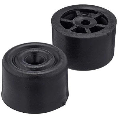 Image of Sysfix 2310502 Door Stop atornillarle No. 5 in box of 10 Units with Dowels and Screws Black