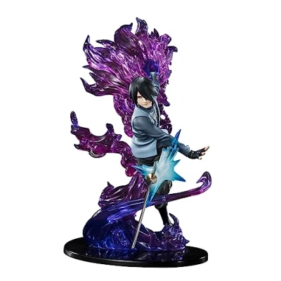 Image of BANDAI TAMASHII NATIONS Boruto: Naruto Next Generations Sasuke Uchiha Boruto Kizuna Relation, Spirits FiguartsZERO Figure